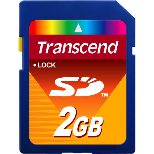 Transcend 2GB Secure Digital Card 300/500