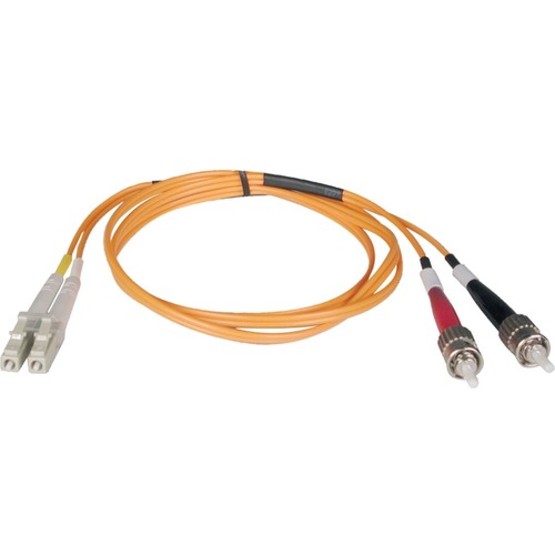 Eaton Tripp Lite Series Duplex Multimode 62.5/125 Fiber Patch Cable (LC/ST), 5M (16 Ft.) 300/500