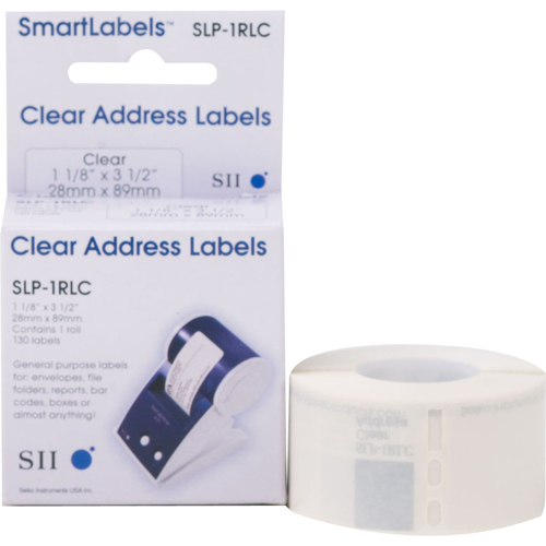 Seiko Clear Address Labels 300/500