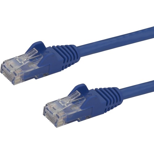 StarTech.com 50ft CAT6 Ethernet Cable   Blue Snagless Gigabit   100W PoE UTP 650MHz Category 6 Patch Cord UL Certified Wiring/TIA 300/500