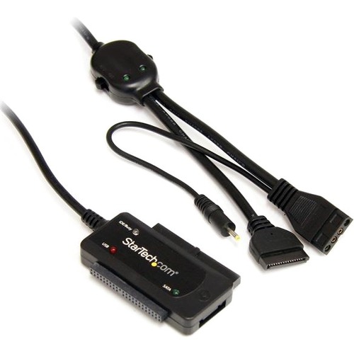 StarTech.com USB 2.0 To SATA/IDE Combo Adapter For 2.5/3.5" SSD/HDD 300/500