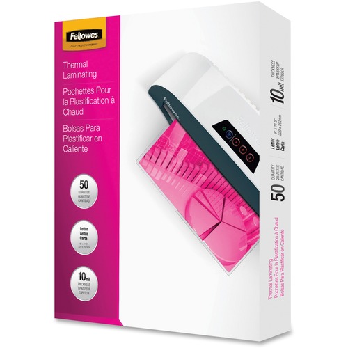 Fellowes Letter Size Laminating Pouches 300/500