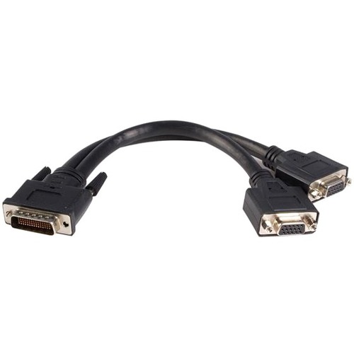StarTech.com LFH 59 Male To Dual Female VGA DMS 59 Cable 300/500