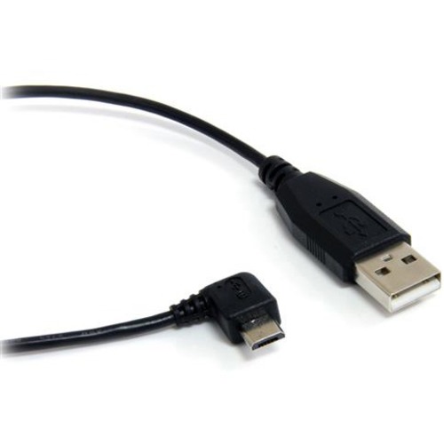 StarTech.com Micro USB A To Right Angle Micro B Cable 300/500