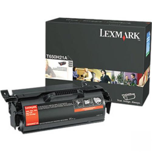 Lexmark Original Laser Toner Cartridge   Black   1 Each 300/500