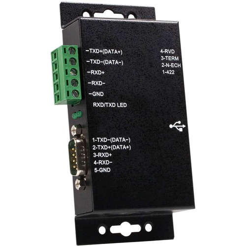 StarTech.com USB Serial Adapter   RS422   RS485   Industrial   Serial   1 Port 300/500