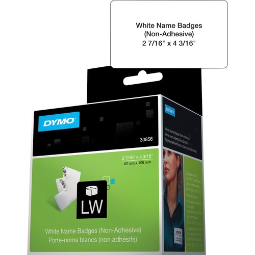 Dymo Non Adhesive LabelWriter Name Badge Labels 300/500