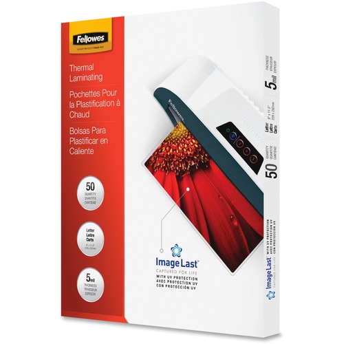 Fellowes ImageLast Jam Free Thermal Laminating Pouches 300/500