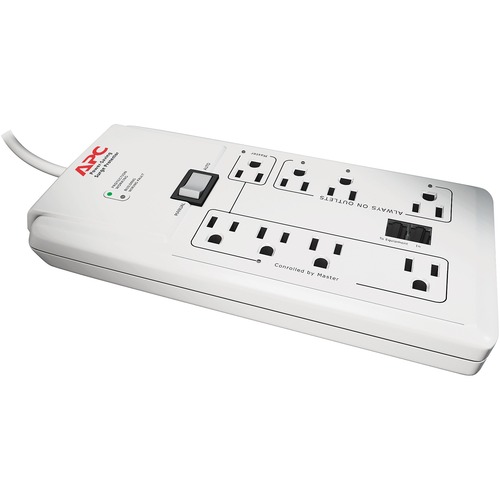 APC By Schneider Electric SurgeArrest Home/Office P8GT 8 Outlets Surge Suppressor 300/500