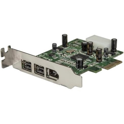 StarTech.com 3 Port 2b 1a LP 1394 PCI Express FireWire Card 300/500