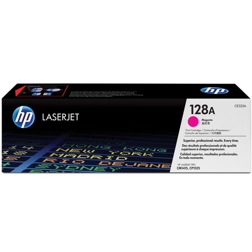 HP 128A Magenta Toner Cartridge | Works With HP LaserJet Pro CM1415 Color, CP1525 Color Series | CE323A 300/500