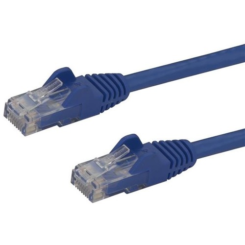 StarTech.com 75ft CAT6 Ethernet Cable   Blue Snagless Gigabit   100W PoE UTP 650MHz Category 6 Patch Cord UL Certified Wiring/TIA 300/500