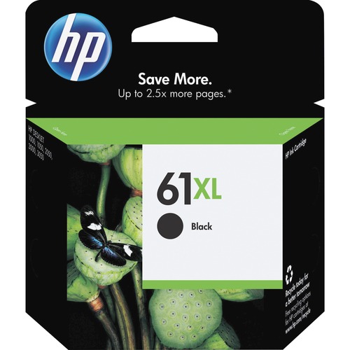 HP 61XL (CH563WN) Original Inkjet Ink Cartridge   Black   1 Each 300/500
