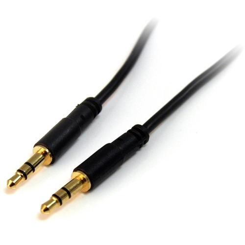 StarTech.com 15 Ft Slim 3.5mm Stereo Audio Cable   M/M 300/500