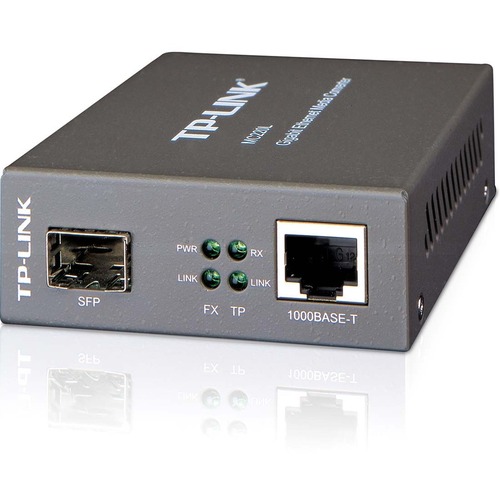 TP LINK MC220L   Gigabit SFP To RJ45 Fiber Media Converter 300/500