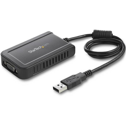 StarTech.com USB To VGA External Video Card Multi Monitor Adapter   1920x1200 300/500