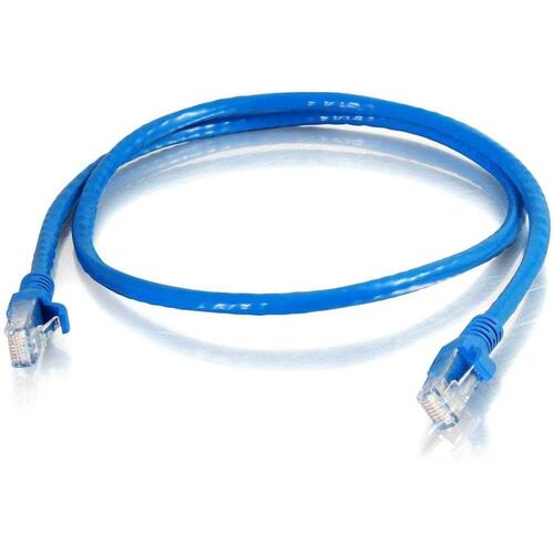 C2G 7 Ft Cat6 Snagless Unshielded (UTP) Network Patch Cable (TAA)   Blue 300/500