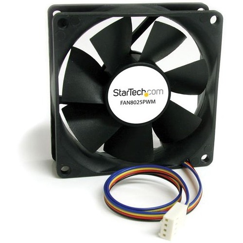 StarTech.com 80x25mm Computer Case Fan With PWM   Pulse Width Modulation Connector 300/500