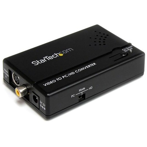 StarTech.com Composite And S Video To VGA Video Scan Converter 300/500