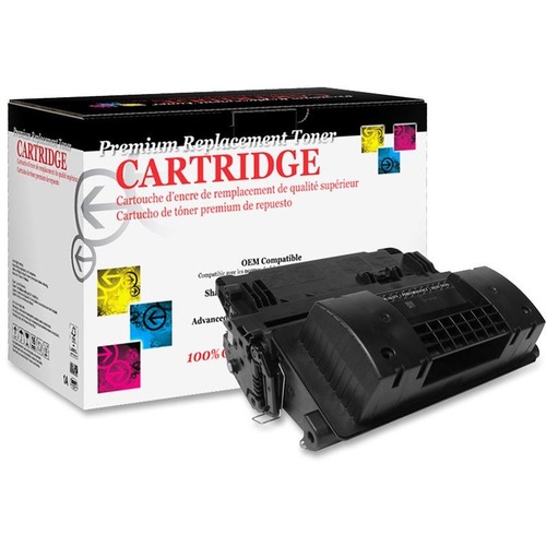 West Point Remanufactured Laser Toner Cartridge   Alternative For HP 64X (CC364X)   Black   1 Each 300/500