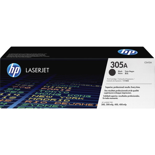 HP 305A Black Toner Cartridge | Works With HP LaserJet Pro 300 M351, HP LaserJet Pro 300 MFP M375, HP LaserJet Pro 400 M451, HP LaserJet Pro 400 MFP M475 Series | CE410A 300/500