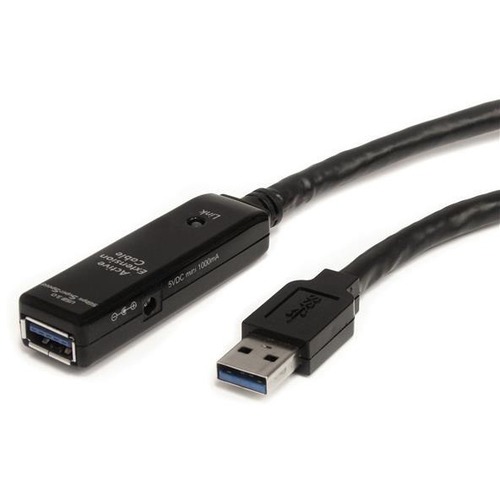 StarTech.com 5m USB 3.0 (5Gbps) Active Extension Cable   M/F 300/500