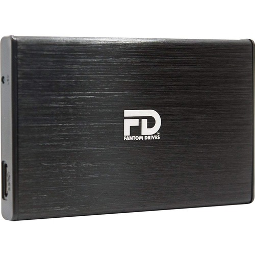 Fantom Drives 1TB Portable Hard Drive   GFORCE 3 Mini   USB 3, Aluminum, Black, GF3BM1000U 300/500
