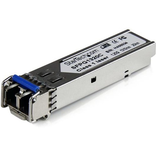 StarTech.com Cisco GLC LH SMD Compatible SFP Module   1000BASE LH   1GE Gigabit Ethernet SFP 1GbE Single Mode Fiber SMF Optic Transceiver 300/500