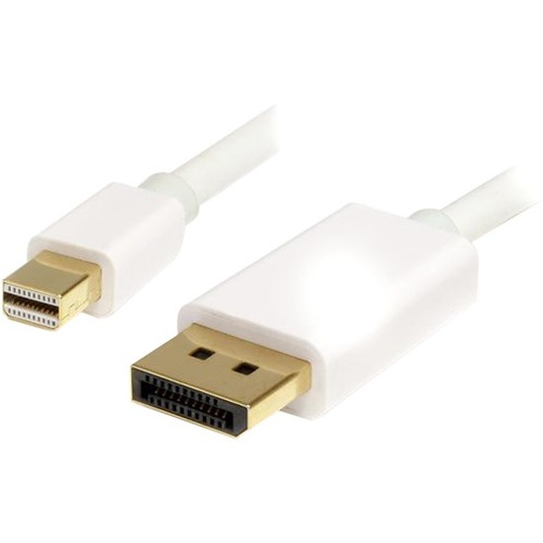 StarTech.com 1m (3ft) Mini DisplayPort To DisplayPort 1.2 Cable, 4K X 2K MDP To DisplayPort Adapter Cable, Mini DP To DP Cable For Monitor 300/500