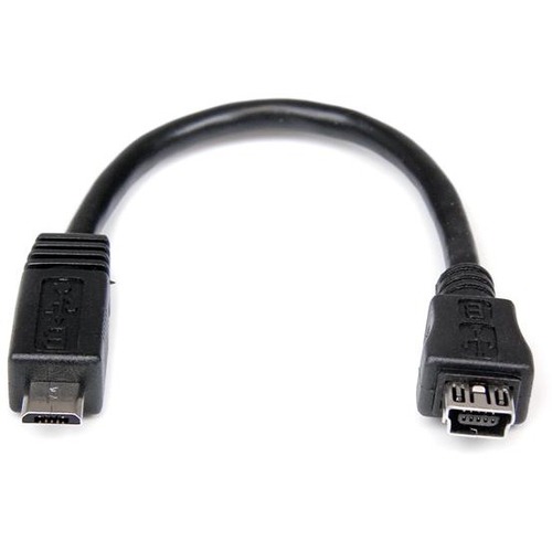 StarTech.com 6in Micro USB To Mini USB Adapter Cable M/F 300/500