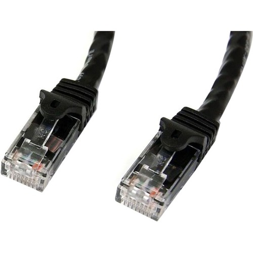 StarTech.com 5ft CAT6 Ethernet Cable   Black Snagless Gigabit   100W PoE UTP 650MHz Category 6 Patch Cord UL Certified Wiring/TIA 300/500