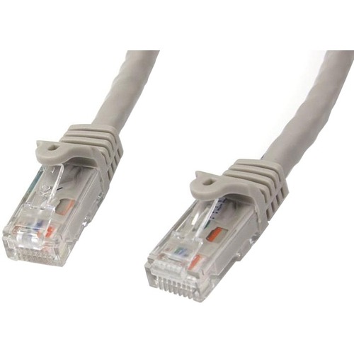 StarTech.com 5ft CAT6 Ethernet Cable   Gray Snagless Gigabit   100W PoE UTP 650MHz Category 6 Patch Cord UL Certified Wiring/TIA 300/500