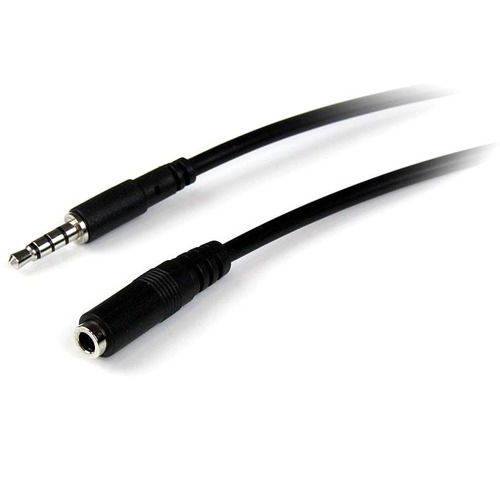 StarTech.com 2m 3.5mm 4 Position TRRS Headset Extension Cable   M/F 300/500