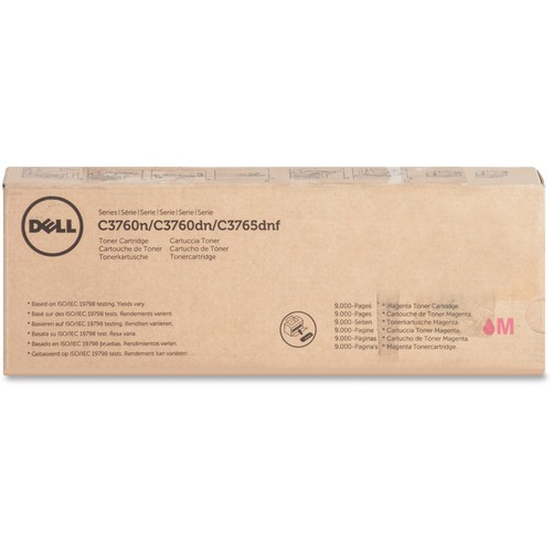 Dell Original Extra High Yield Laser Toner Cartridge   Magenta   1 Each 300/500