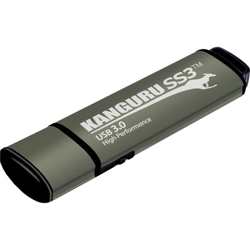 Kanguru SS3 USB3.0 Flash Drive With Physical Write Protect Switch, 16G 300/500