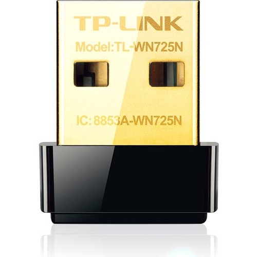 TP LINK TL WN725N   USB WiFi Adapter For PC   Nano Size 300/500