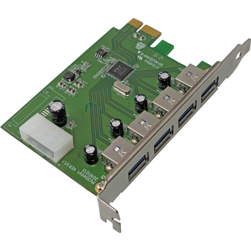 VisionTek 4 Port USB 3.0 PCIe Internal Card 300/500