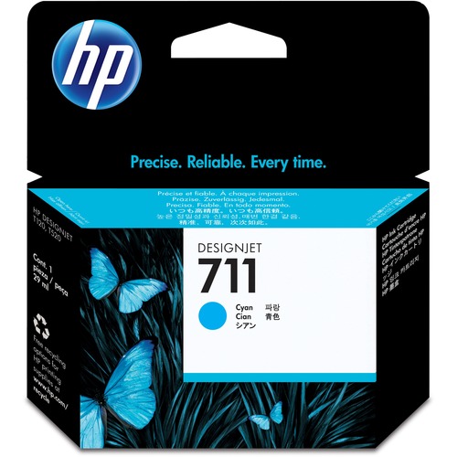 HP 711 29 Ml Cyan Designjet Ink Cartridge (CZ130A) For HP DesignJet T120 24 In Printer HP DesignJet T520 24 In Printer HP DesignJet T520 36 In PrinterHP DesignJet Printheads Help You Respond Quickly By Providing Quality Speed And Easy Hassle Free Pri 300/500