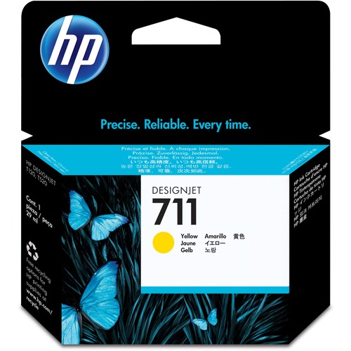 HP 711 29 Ml Yellow Designjet Ink Cartridge (CZ132A) For HP DesignJet T120 24 In Printer HP DesignJet T520 24 In Printer HP DesignJet T520 36 In PrinterHP DesignJet Printheads Help You Respond Quickly By Providing Quality Speed And Easy Hassle Free P 300/500