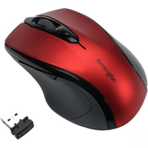 Kensington Pro Fit Mid-Size Wireless Mouse Ruby Red