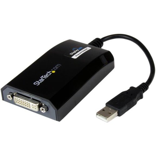 StarTech.com USB To DVI Adapter   External USB Video Graphics Card For PC And MAC  1920x1200 300/500