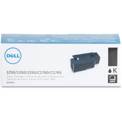 Dell Original Laser Toner Cartridge   Black   1 Each 300/500