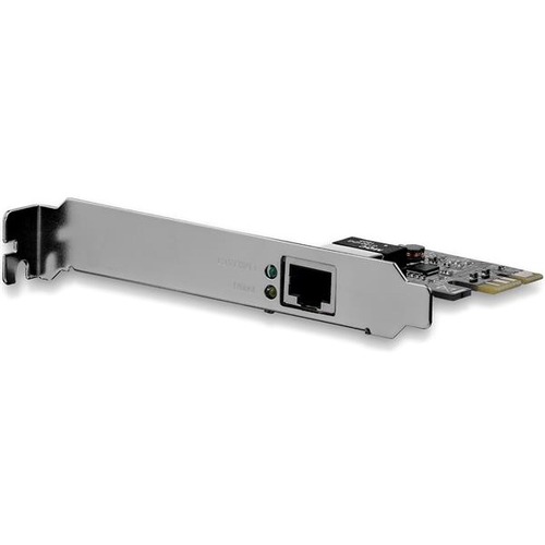 StarTech.com 1 Port PCI Express PCIe Gigabit Network Server Adapter NIC Card   Dual Profile 300/500