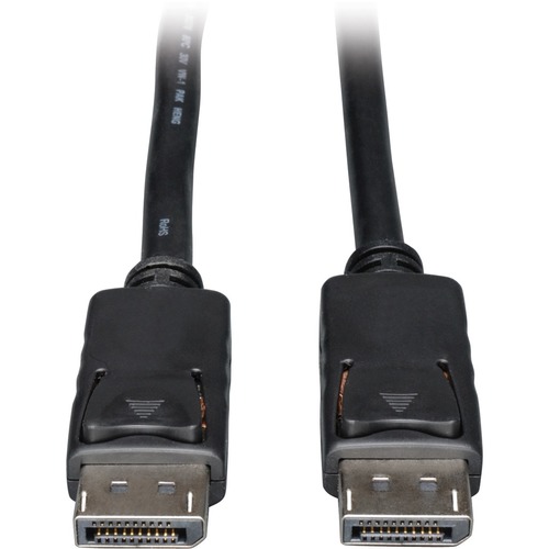 Eaton Tripp Lite Series DisplayPort Cable With Latching Connectors, 4K (M/M), Black, 25 Ft. (7.62 M) 300/500