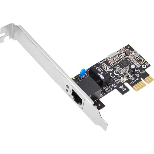 SIIG Dual Profile Gigabit Ethernet PCIe   Up To 1Gbps Data Transfer Rate 300/500