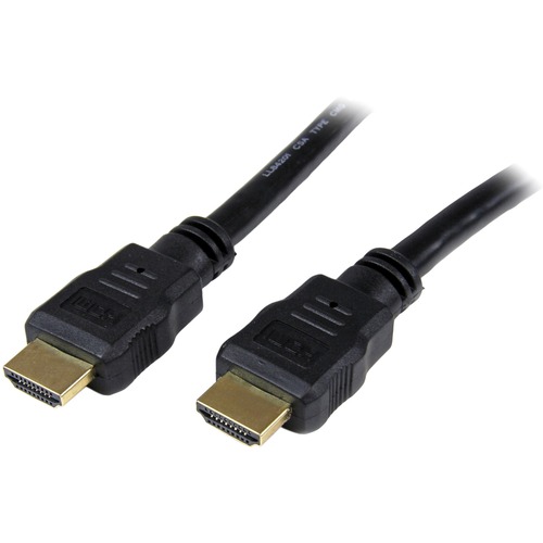 StarTech.com 3ft/91cm HDMI Cable, 4K High Speed HDMI Cable With Ethernet, Ultra HD 4K 30Hz Video, HDMI 1.4 Cable, HDMI Monitor Cord, Black 300/500