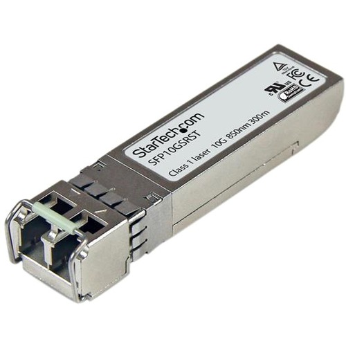 StarTech.com Cisco SFP 10G SR Compatible SFP+ Module   10GBASE SR   10GE Gigabit Ethernet SFP+ 10GbE Multimode Fiber MMF Optic Transceiver 300/500
