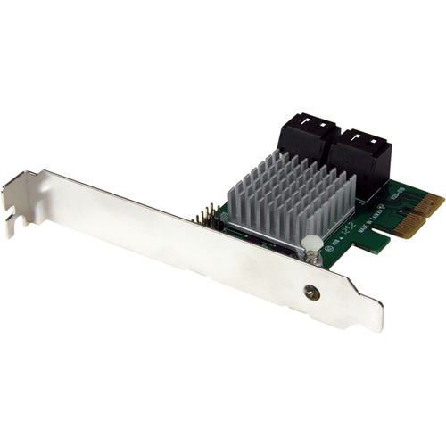 StarTech.com 4 Port PCI Express 2.0 SATA III 6Gbps RAID Controller Card With HyperDuo SSD Tiering 300/500