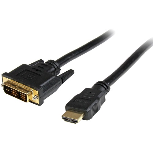 StarTech.com HDMI To DVI Cable   6 Ft / 2m   HDMI To DVI D Cable   HDMI Monitor Cable   HDMI To DVI Adapter Cable 300/500