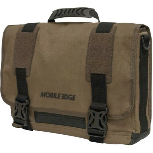 Mobile Edge ECO Rugged Carrying Case (Messenger) For 14" Apple IPad MacBook Pro   Olive 300/500